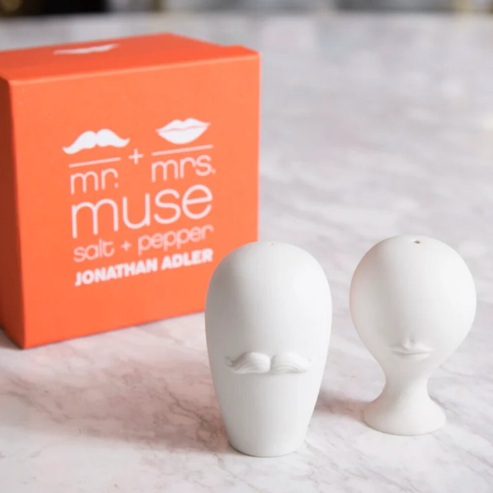 Mr. & Mrs. Muse Salt & Pepper Set Jonathan Adler